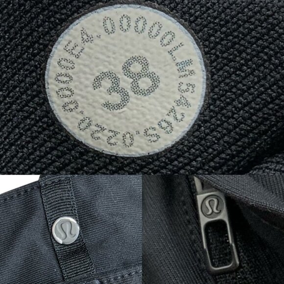 Lululemon Mens ABC Pant Classic 38 Straight Leg Logo Pockets Zip Fly M5426S - Picture 4 of 14
